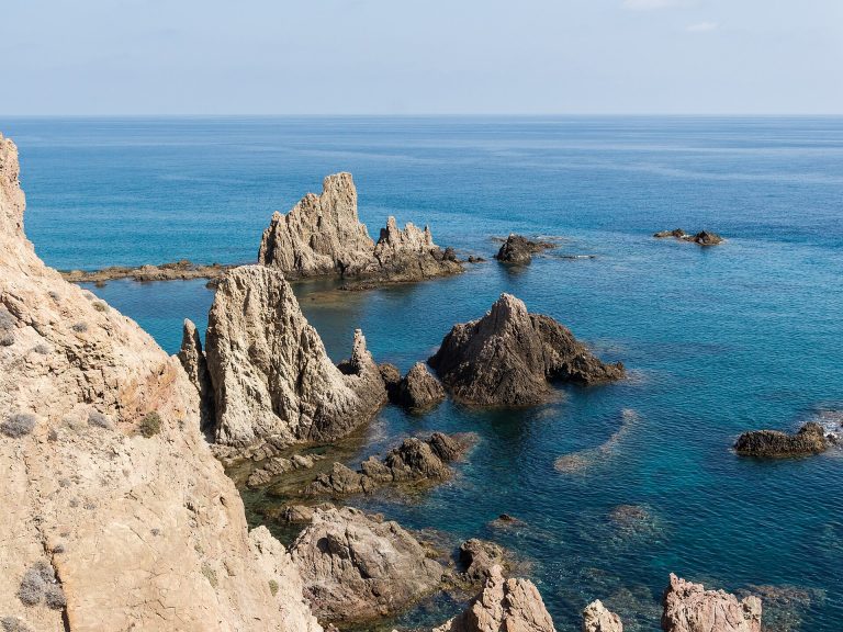Rocks at Cabo de Gata, Andalusia, Spain