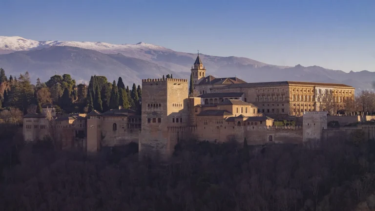 Blick auf die Alhambra in Granada